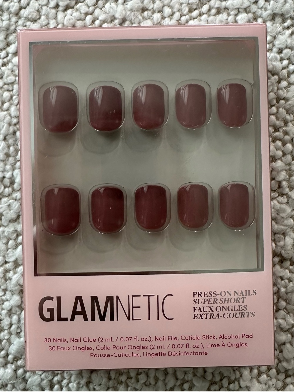 Set of 3 Glamnetic Press-On Nails - Super Short | NWT - Picture 9 of 11